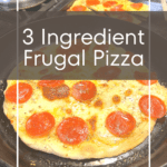 Looking for an incredibly simple and frugal recipe to make some homemade pizza? This 3 Ingredient Pizza Dough will get the job done quickly and efficiently!
