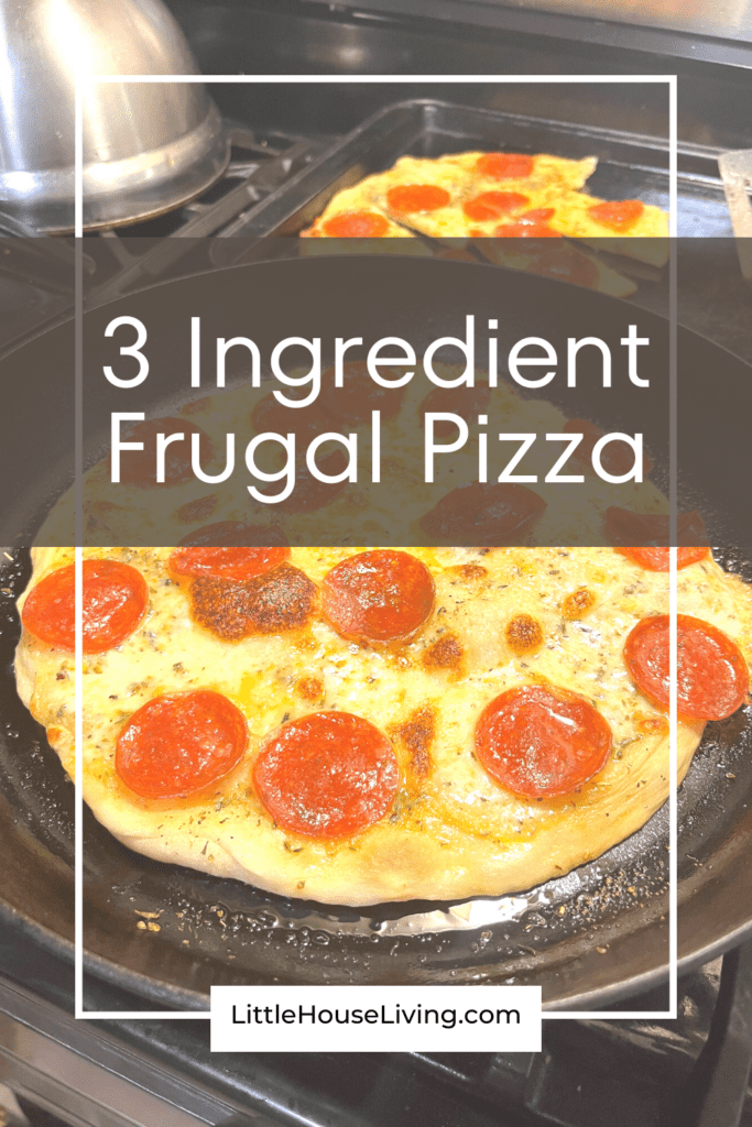 Looking for an incredibly simple and frugal recipe to make some homemade pizza? This 3 Ingredient Pizza Dough will get the job done quickly and efficiently!