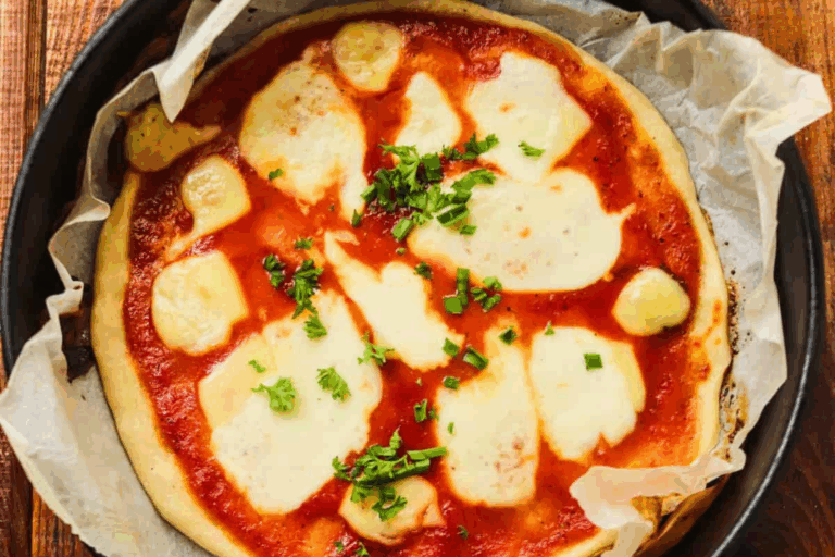 3 Ingredient Pizza Dough Recipe – Frugal Pizza for the Family