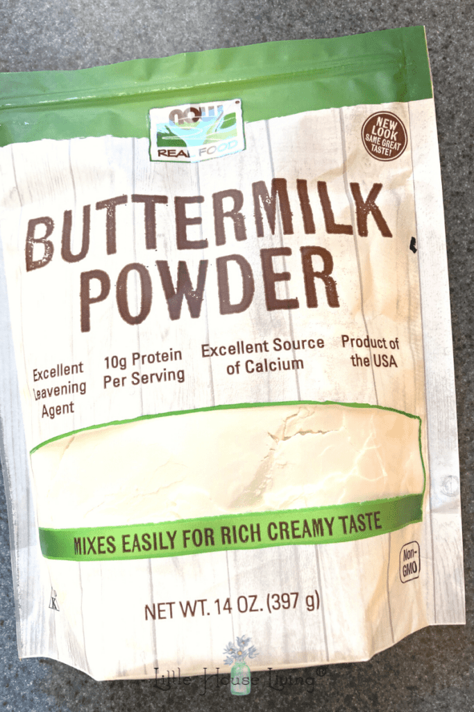 Buttermilk Muffin Ingredients