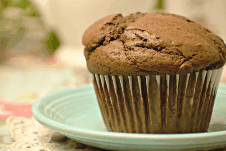 chocolate muffins top