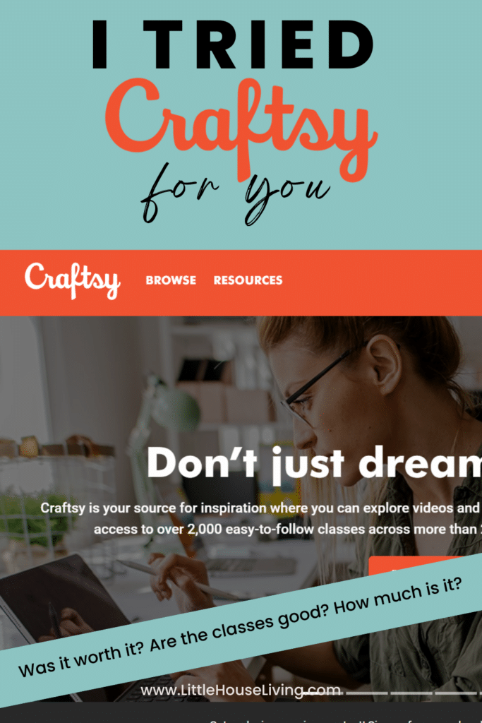 Seen the deals going around on the Craftsy site membership? I tried the membership for you to see exactly what it's like!