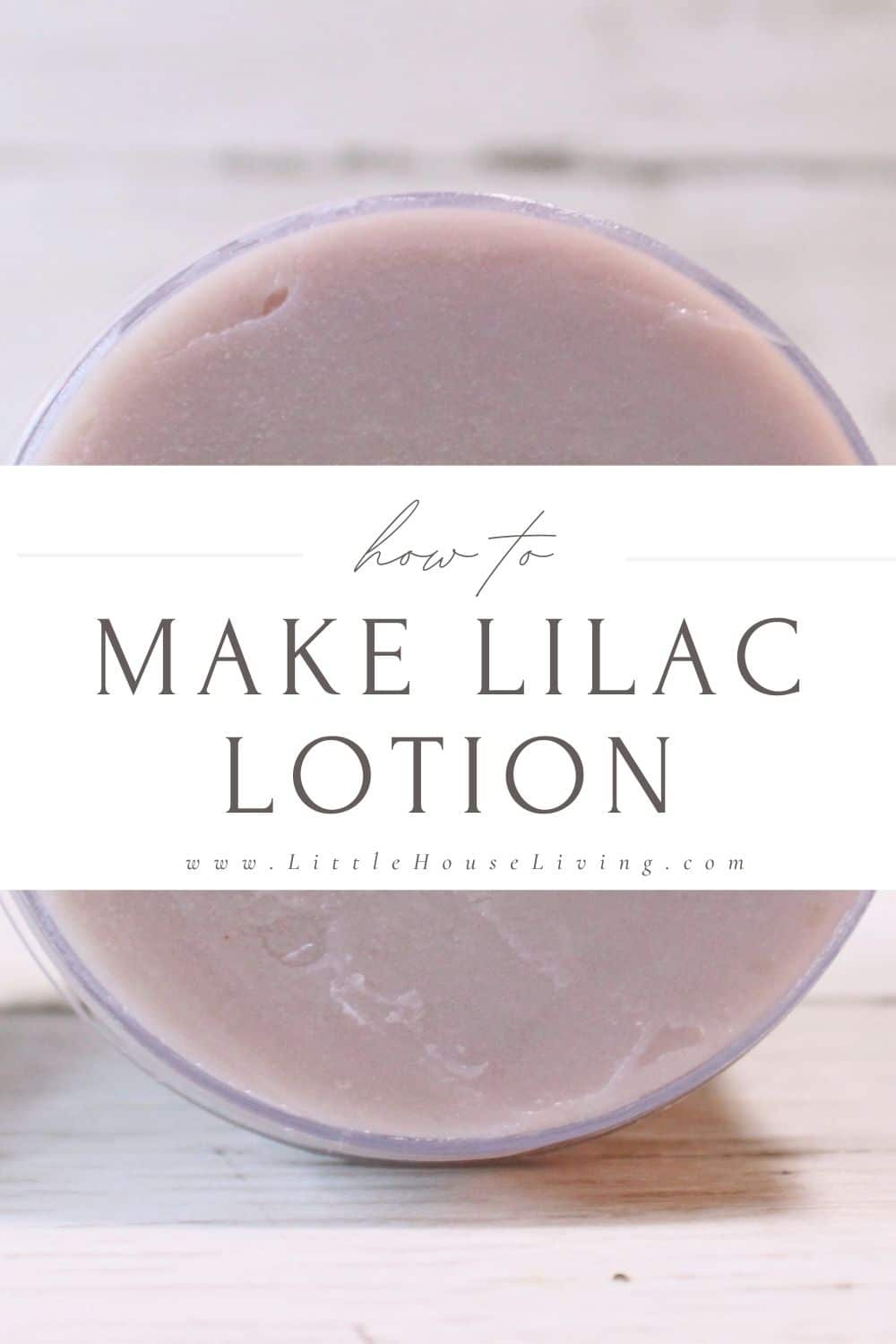 Want to enjoy the scent of lilacs long after the season is over? Here's how to make your own Lilac Lotion using simple ingredients!