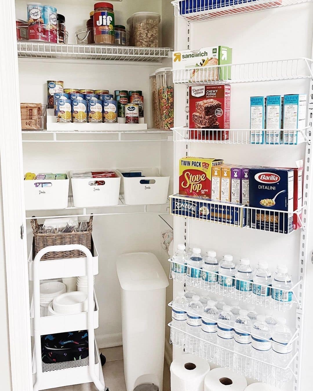 Simple Pantry Organization Ideas for Small Spaces - Little House Living