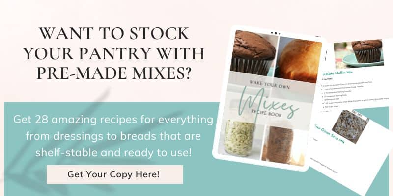 Homemade Pantry Mixes Ebook Promo