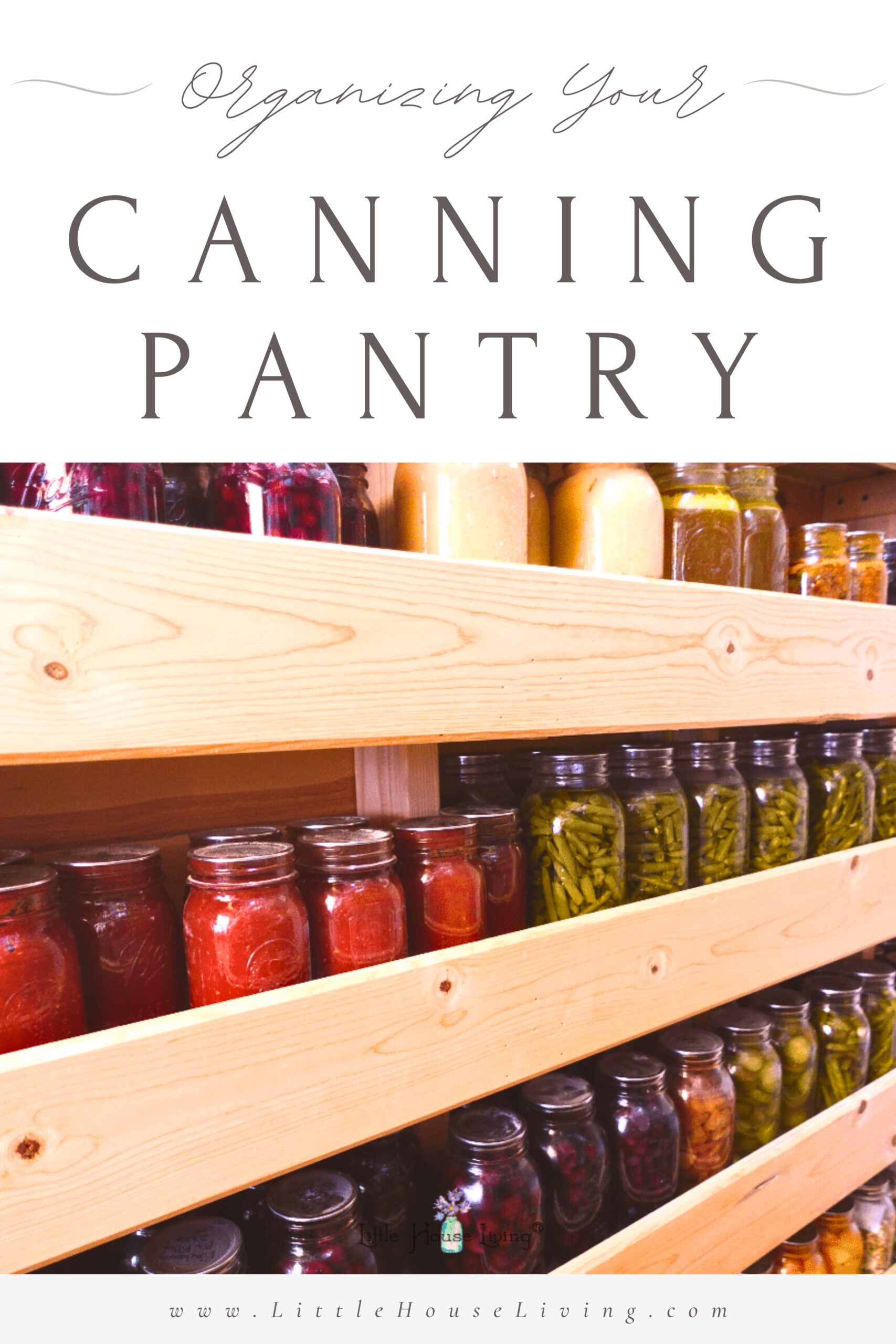 Are you looking for ways to organize your canning pantry? This Free Canning Inventory Printable will help you keep track of your canned goods.