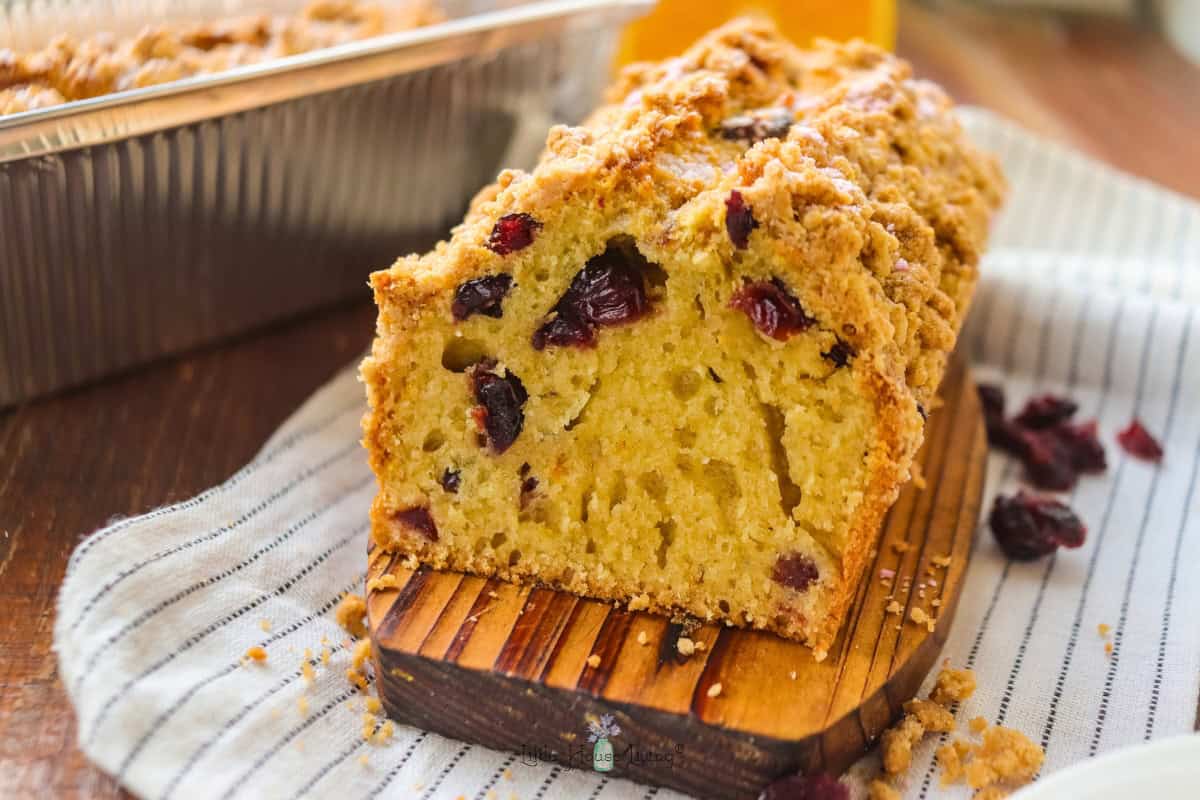 Cranberry Orange Mini Bread Loaves