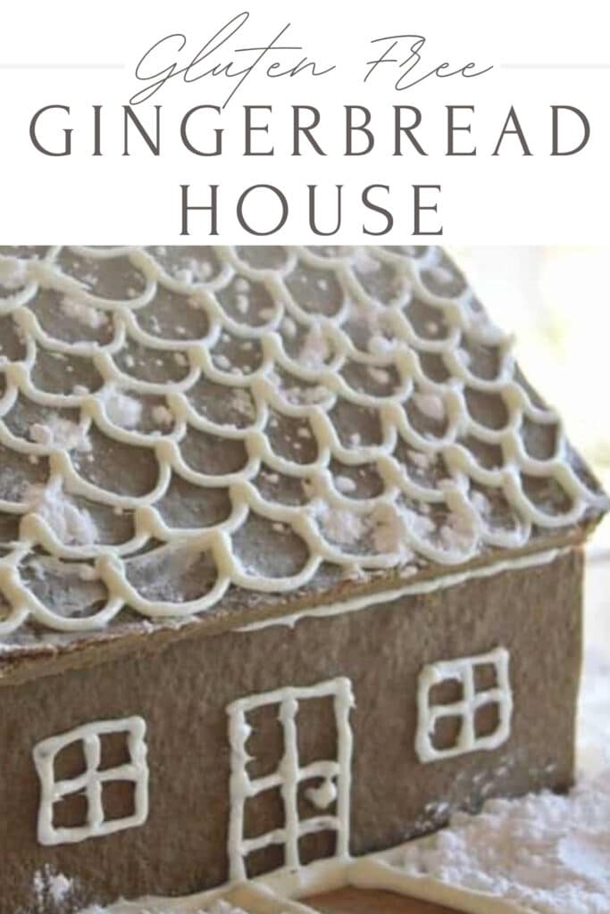 This Easy Gingerbread House Recipe is simple, beautiful, and delicious! Plus, it is a gluten-free and allergen-friendly gingerbread house, so everyone can enjoy it!