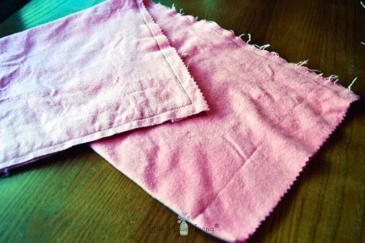 cloth for homemade heating pad