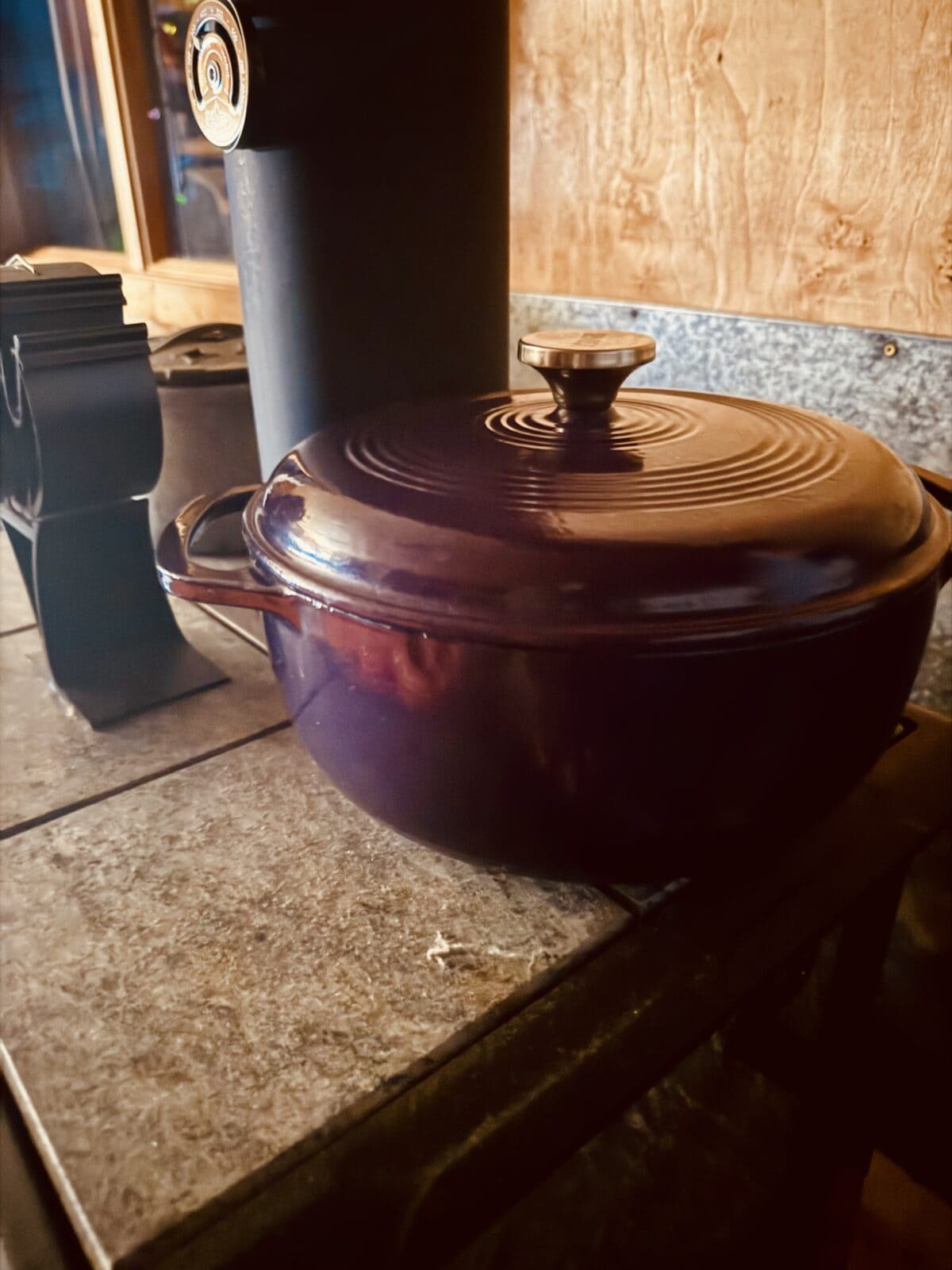 soup on stove