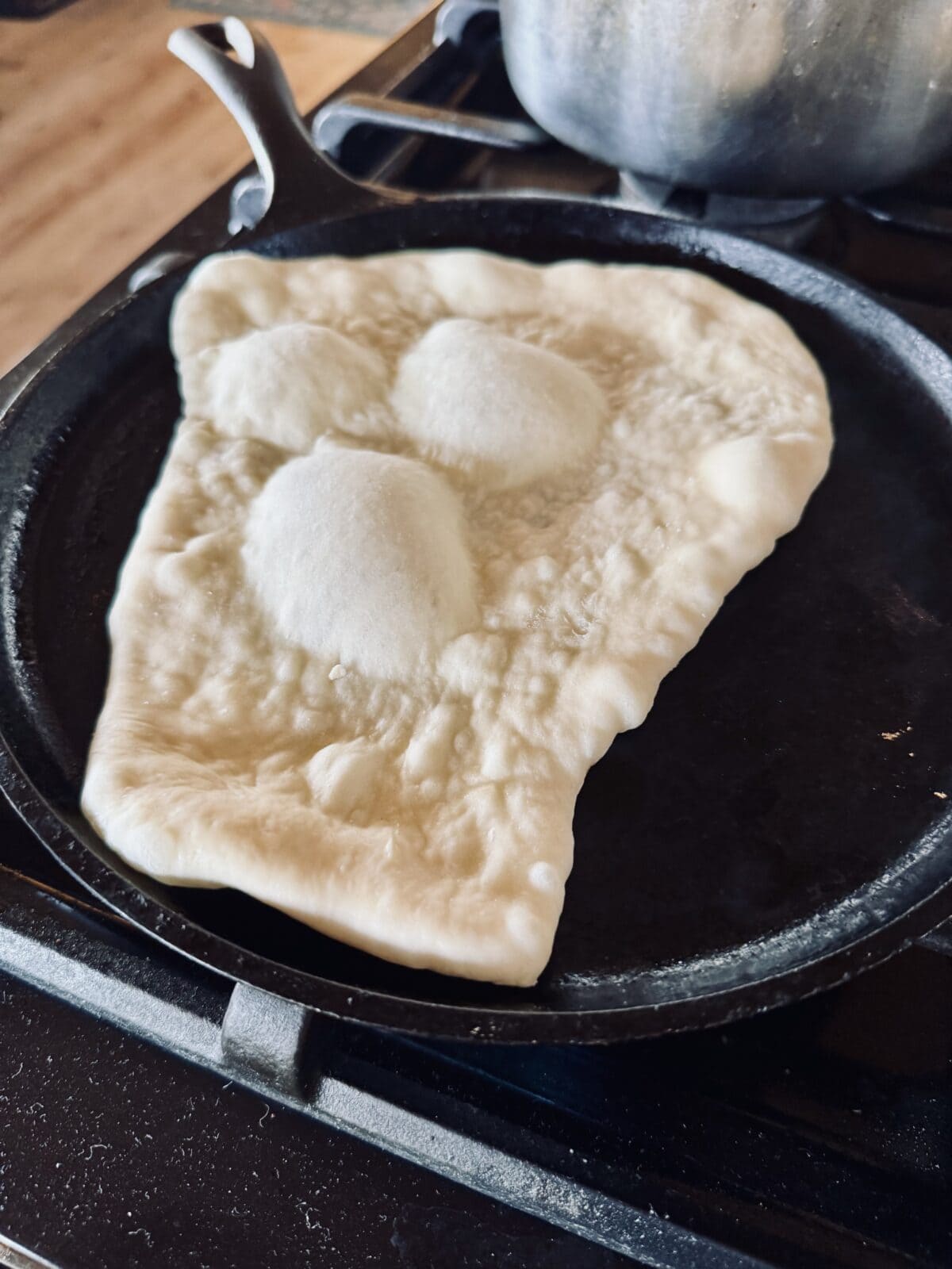 naan on hot griddle