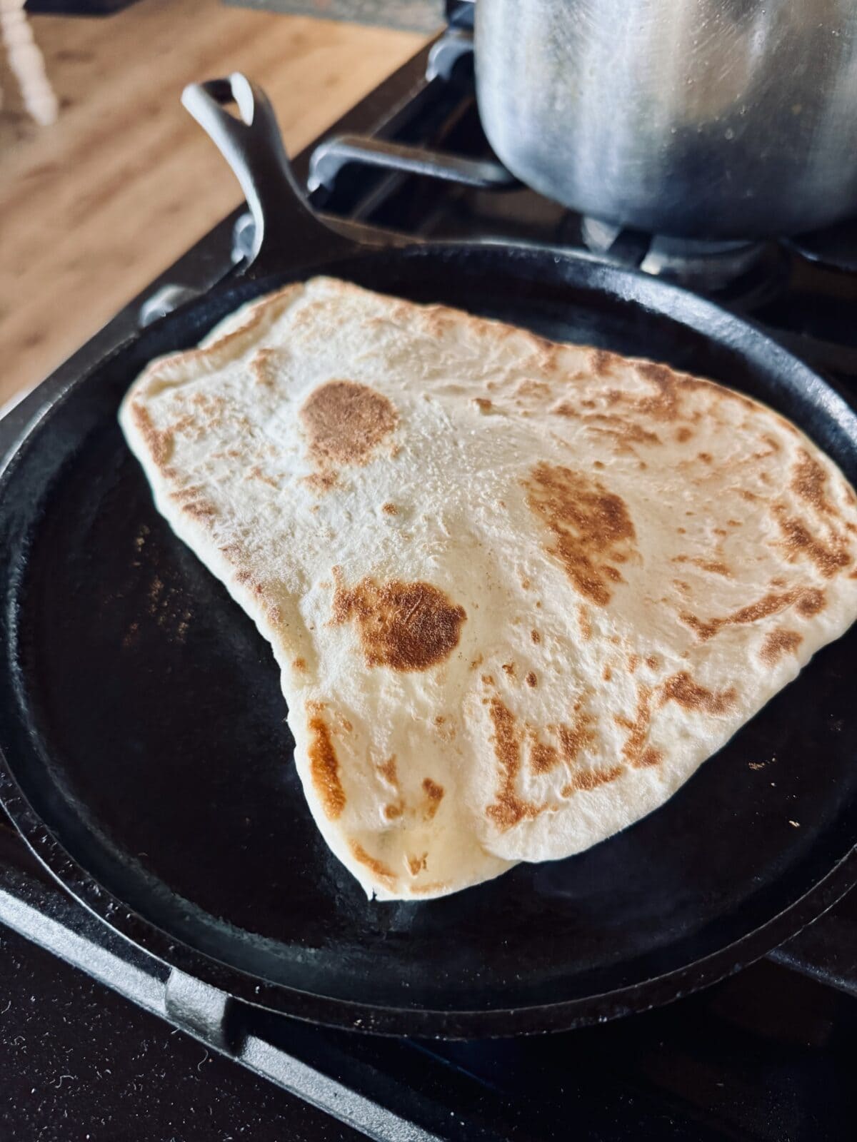 flipped naan