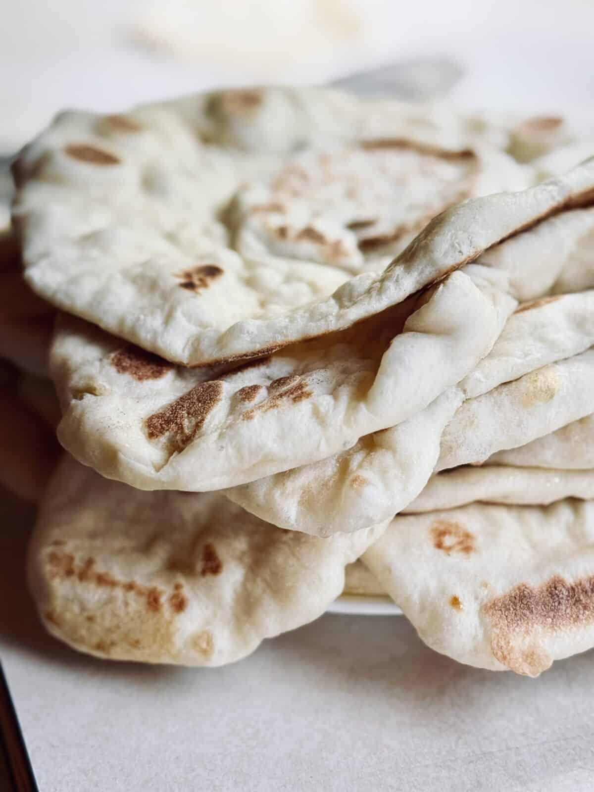 soft naan bread