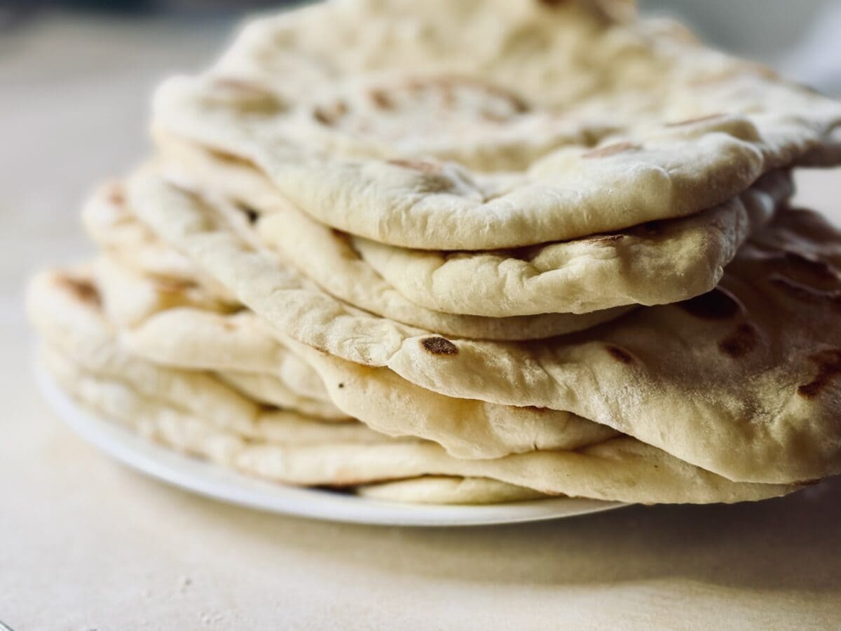 soft naan bread