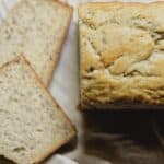 banana bread with slices