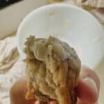 soft spreadable butter on a muffin