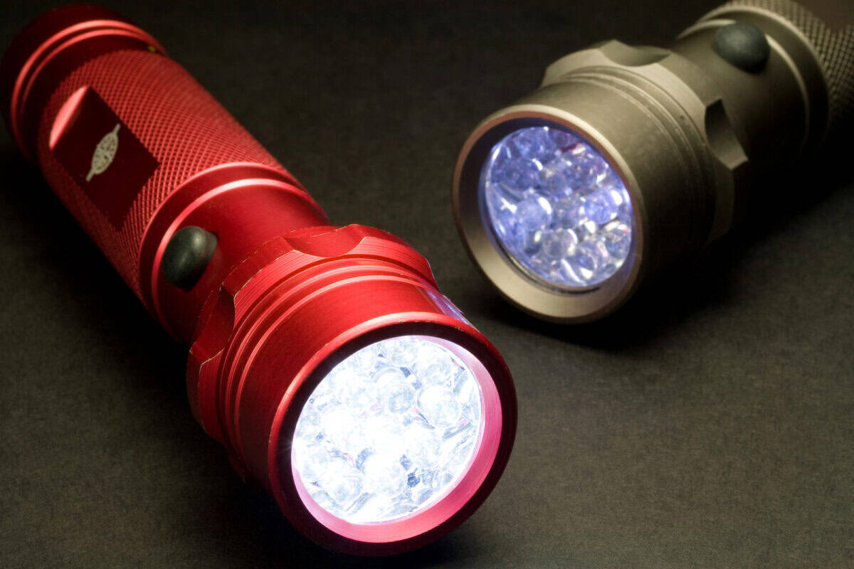 flashlights
