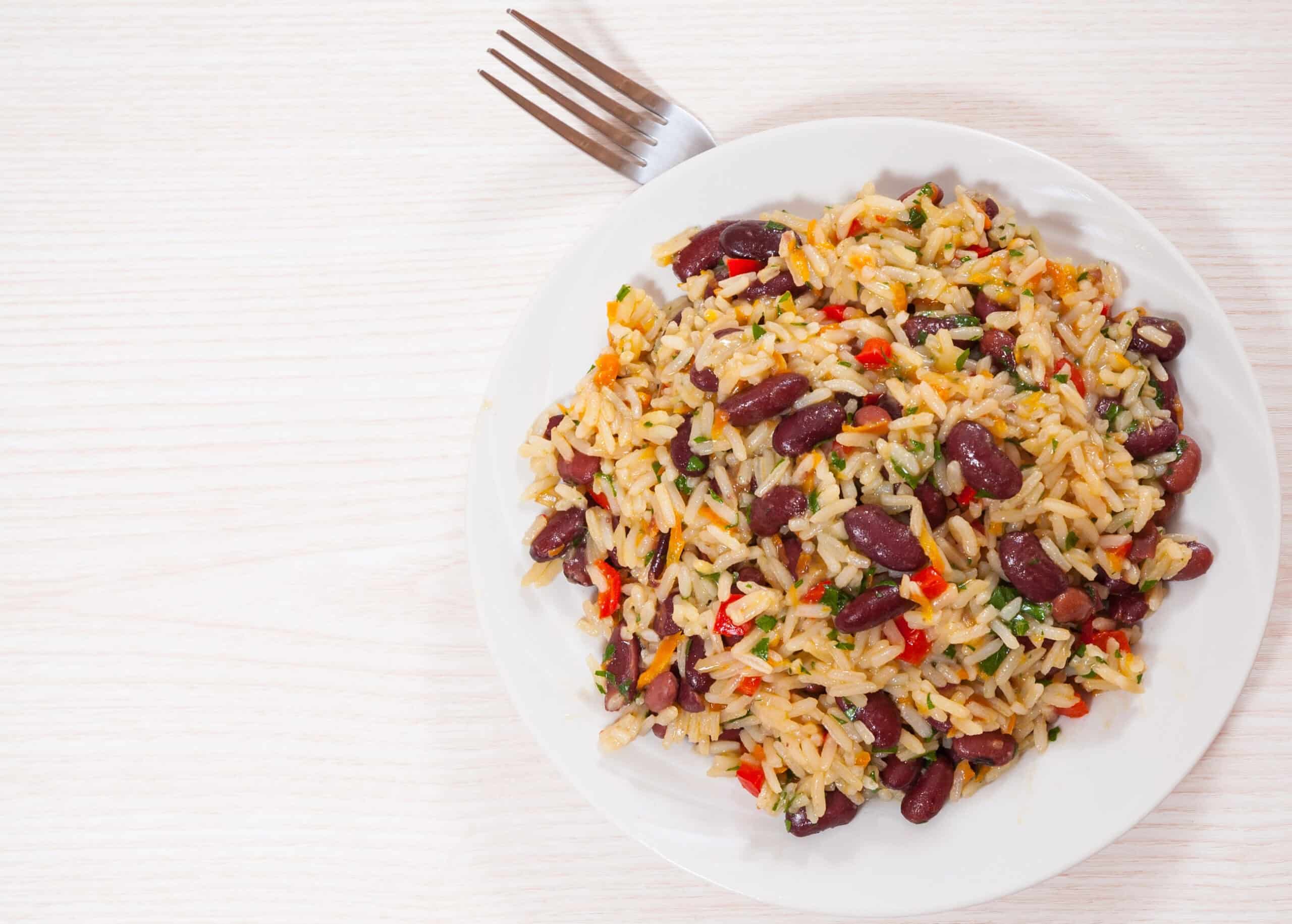 beans and rice casserole