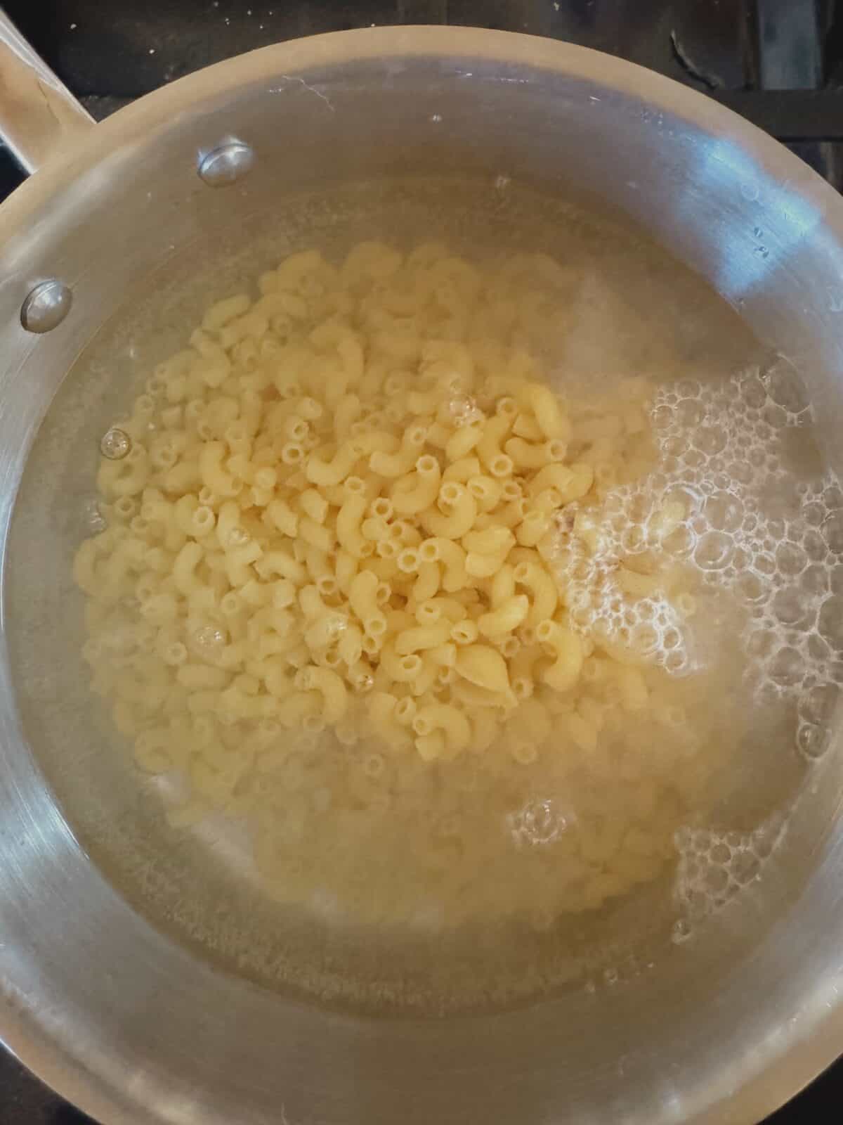 boiling noodles