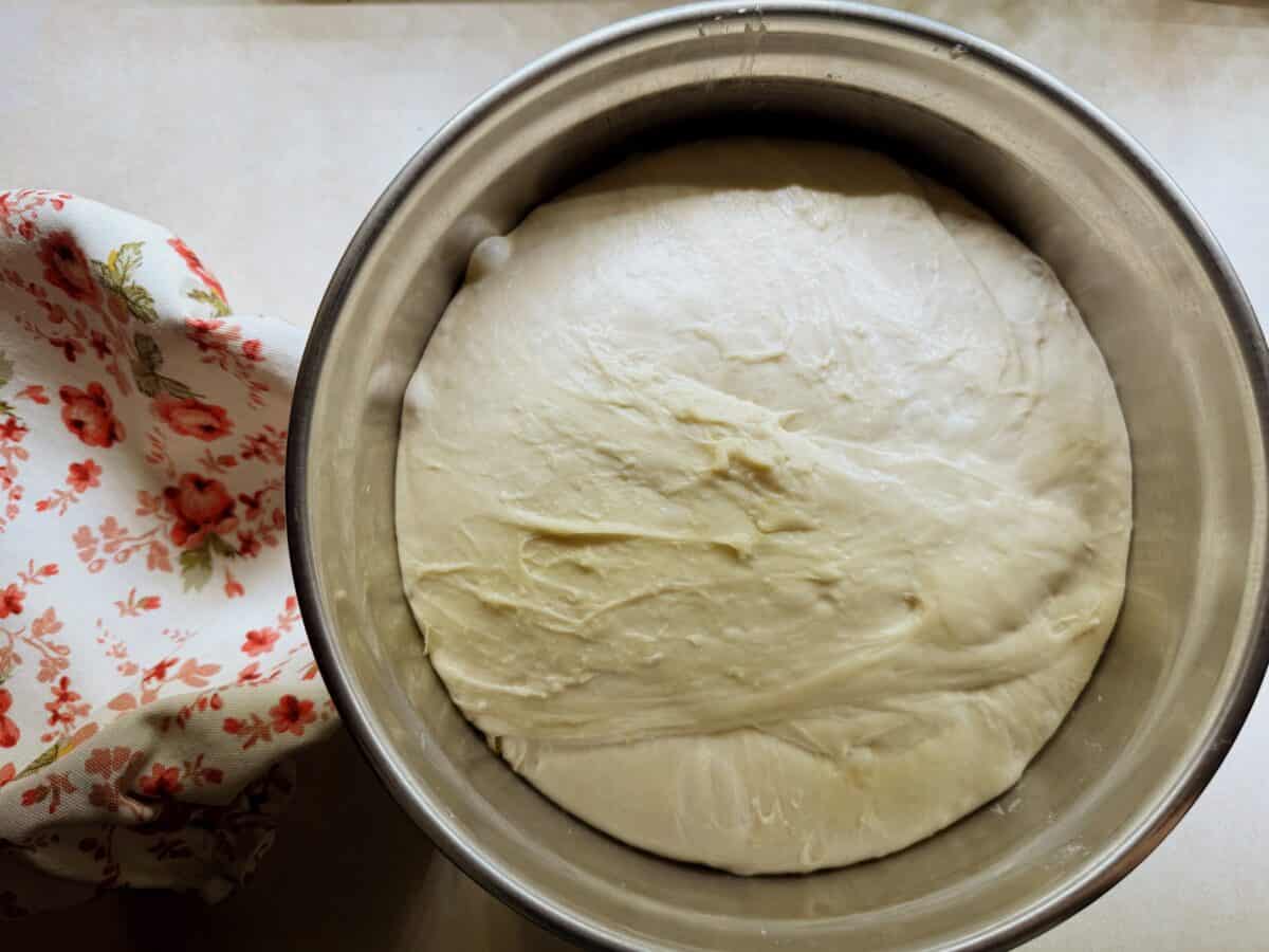 risen dough